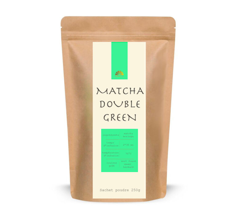 Matcha moringa en poudre